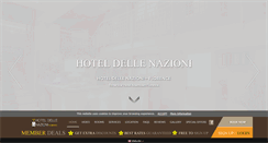 Desktop Screenshot of hoteldellenazioniflorence.com
